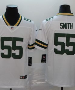 Men's Green Bay Packers #55 Za'Darius Smith White Vapor Untouchable Stitched NFL Limited Jersey