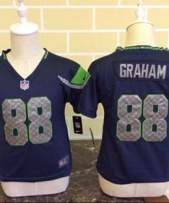Toddler Nike Seahawks #88 Jimmy Graham Steel Blue Team Color Stitched NFL Elite Jersey