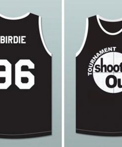 Tournament Shoot Out #96 Birdie Black Stitched Basketball Jersey