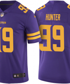 Men's Minnesota Vikings #99 Danielle Hunter Purple Color Rush Limited NFL Stitched Jersey