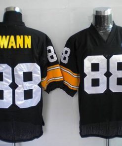 Mitchell & Ness Steelers #88 Lynn Swann Black Stitched Throwback NFL Jersey