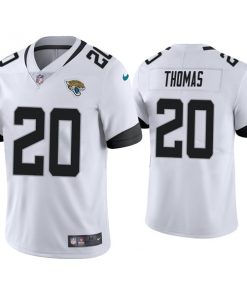 Men's Jacksonville Jaguars #20 Daniel Thomas White Vapor Untouchable Limited Stitched Jersey