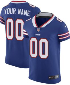 Men's Buffalo Bills Blue Team Color Vapor Untouchable Custom Elite NFL Stitched Jersey