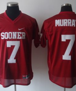 Sooners #7 DeMarco Murray Red Stitched NCAA Jersey