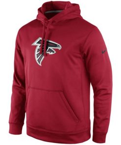 Atlanta Falcons Nike KO Logo Essential Hoodie Red