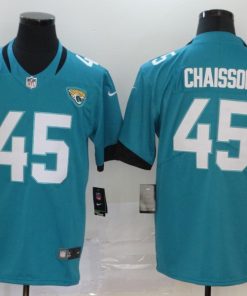 Men's Jacksonville Jaguars #45 K'Lavon Chaisson 2020 Teal Vapor Untouchable Limited Stitched NFL Jersey
