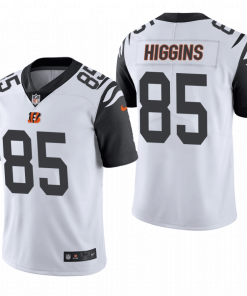 Men's Cincinnati Bengals #85 Tee Higgins White Vapor Untouchable Limited Stitched NFL Jersey