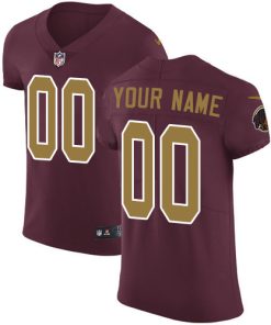Youth Washington Football Team Custom Burgundy Red Alternate Vapor Untouchable Stitched NFL Jersey