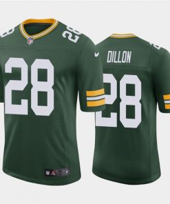 Men's Green Bay Packers #28 A.J. Dillon 2020 Green Limited Stitched NFL Jersey