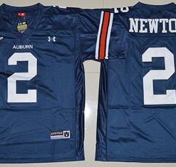 Tigers #2 Newton Blue Stitched NCAA Jersey