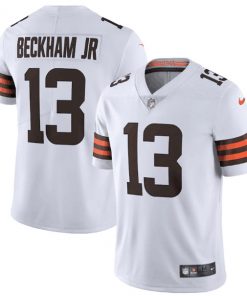Youth Browns #13 Odell Beckham Jr. New White Vapor Untouchable Limited NFL Stitched Jersey