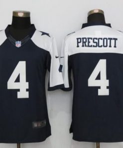 Nike Cowboys #4 Dak Prescott Navy Blue Thanksgiving Men's Stitched NFL Limited Jersey