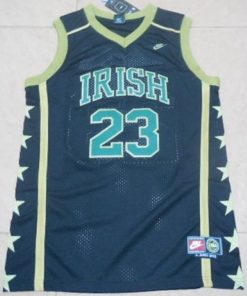 Fighting Irish #23 Lebron James Black Basketball Stitched NCAA Jersey