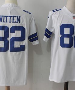Men's Nike Dallas Cowboys #82 Jason Witten White Stitched NFL Vapor Untouchable Limited Jersey
