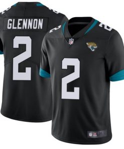 Men's Jacksonville Jaguars #2 Mike Glennon Black Vapor Untouchable Limited Stitched NFL Jersey
