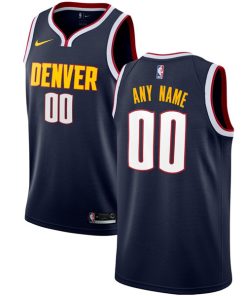 Men's Denver Nuggets Customized Stitched NBA Jersey