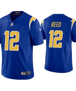 Men's Los Angeles Chargers #12 Joe Reed 2020 Royal Vapor Untouchable Limited Stitched NFL Jersey