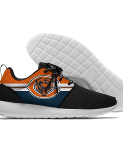 Women's NFL Chicago Bears Roshe Style Lightweight Running Shoes 003