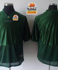Ducks Blank Green Tostitos Fiesta Bowl Stitched NCAA Jersey
