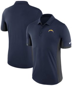 Men's Los Angeles Chargers Nike Navy Evergreen Polo