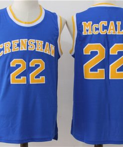 Crenshaw 22 McCall Blue Stitched Movie Jersey