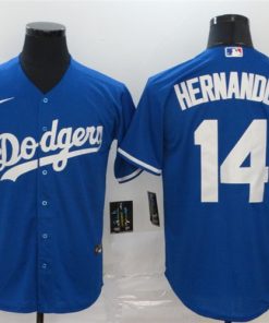 Dodgers 14 Enrique Hernandez Royal 2020 Nike Cool Base Jersey