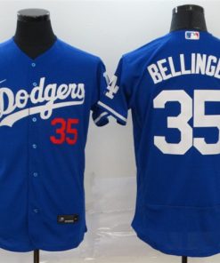 Dodgers 35 Cody Bellinger Royal 2020 Nike Flexbase Jersey