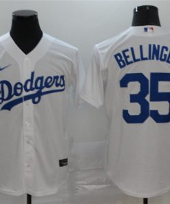 Dodgers 35 Cody Bellinger White 2020 Nike Cool Base Jersey
