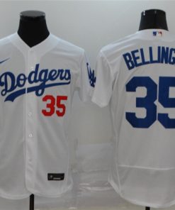 Dodgers 35 Cody Bellinger White 2020 Nike Flexbase Jersey