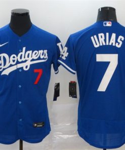 Dodgers 7 Julio Urias Royal 2020 Nike Flexbase Jersey