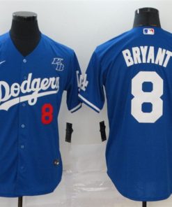 Dodgers 8 Kobe Bryant Royal 2020 Nike KB Cool Base Jersey