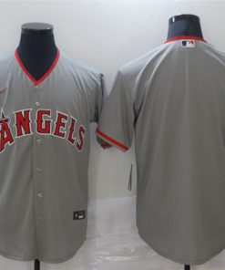 Los Angels Blank Gray 2020 Nike Cool Base Jersey