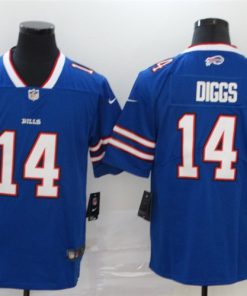 Nike Bills 14 Stefon Diggs Royal Vapor Untouchable Limited Jersey