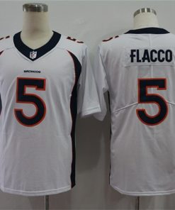 Nike Broncos 5 Joe Flacco White Vapor Untouchable Limited Jersey