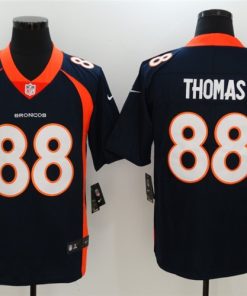 Nike Broncos 88 Demaryius Thomas Navy Vapor Untouchable Player Limited Jersey