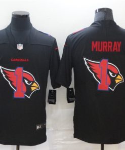 Nike Cardinals 1 Kyler Murray Black Shadow Logo Limited Jersey