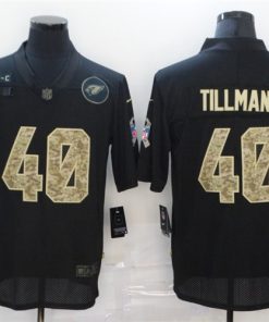 Nike Cardinals 40 Pat Tillman Black Camo 2020 Salute To Service Limited Jersey