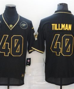 Nike Cardinals 40 Pat Tillman Black Gold 2020 Salute To Service Limited Jersey