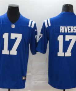 Nike Colts 17 Philip Rivers Blue Vapor Untouchable Limited Jersey