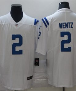 Nike Colts 2 Carson Wentz White Vapor Untouchable Limited Jersey