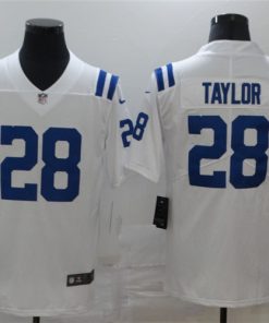 Nike Colts 28 Jonathan Taylor White Vapor Untouchable Limited Jersey