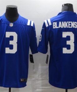 Nike Colts 3 Rodrigo Blankenship Blue Vapor Untouchable Limited Jersey