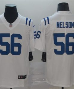 Nike Colts 56 Quenton Nelson White Vapor Untouchable Limited Jersey