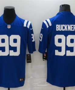Nike Colts 99 DeForest Buckner Royal Vapor Untouchable Limited Jersey