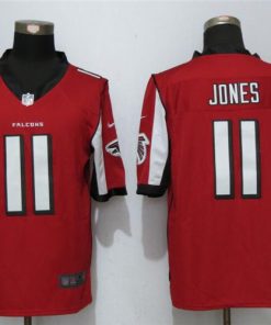 Nike Falcons 11 Julio Jones Red Limited Jersey