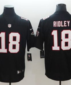 Nike Falcons 18 Calvin Ridley Black Vapor Untouchable Limited Jersey