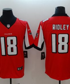 Nike Falcons 18 Calvin Ridley Red Vapor Untouchable Limited Jersey