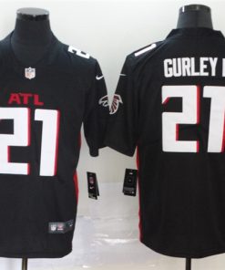 Nike Falcons 21 Todd Gurley II Black New Vapor Untouchable Limited Jersey