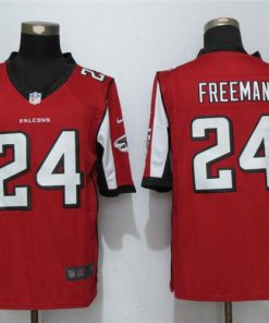 Nike Falcons 24 Devonta Freeman Red Limited Jersey