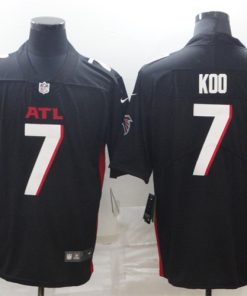 Nike Falcons 7 Younghoe Koo Black New Vapor Untouchable Limited Jersey